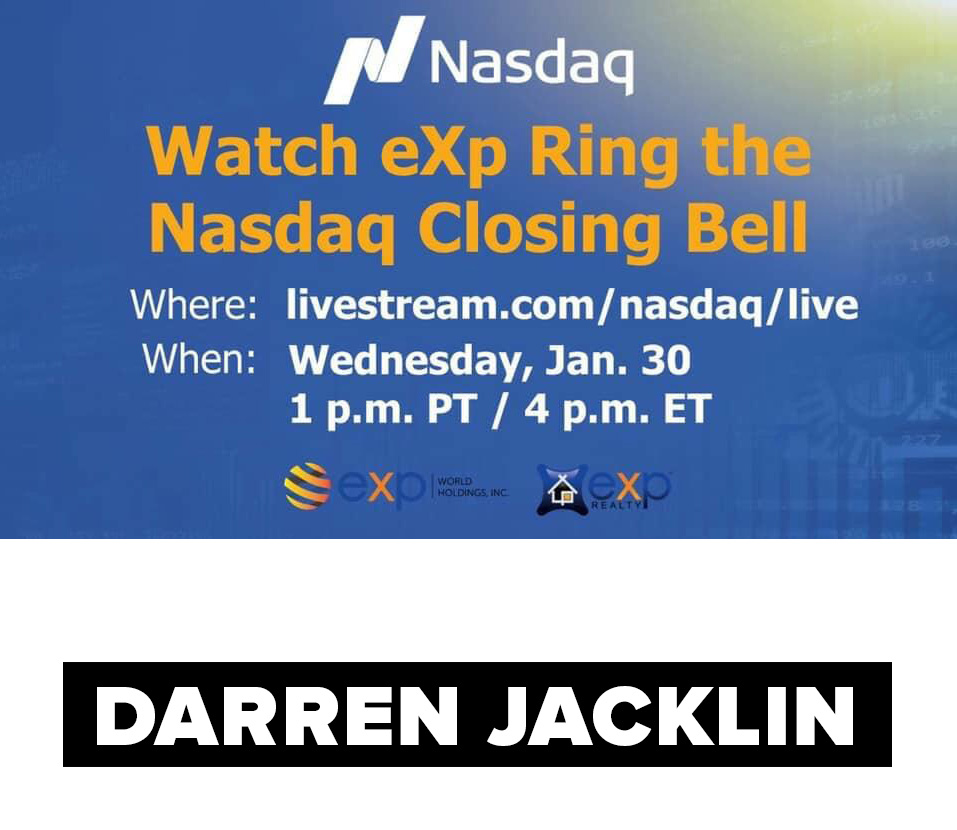 Darren Jacklin - Nasdaq bell